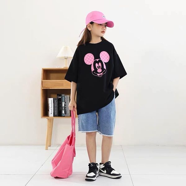 Áo phông bé gái size đại BEESHOP áo hoạ tiết mickey cho bé H24004