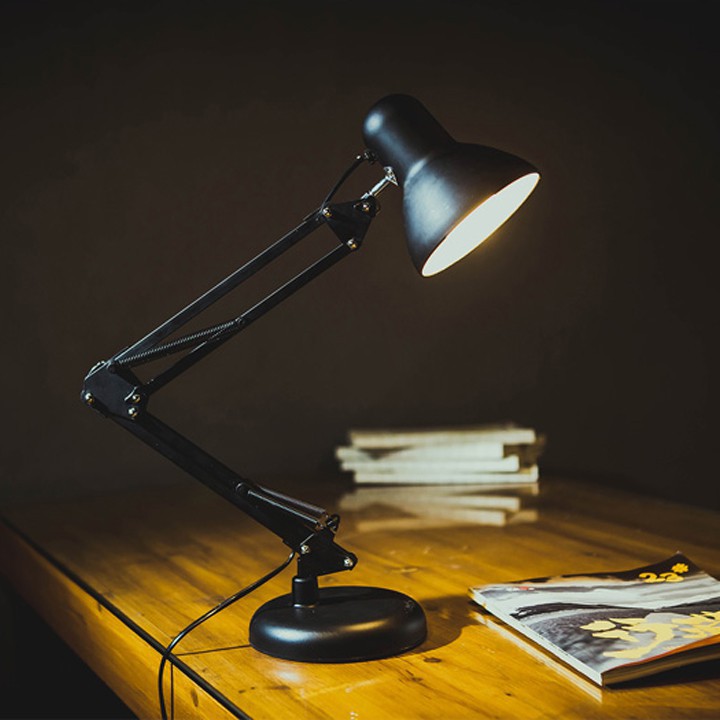 Ảnh Đèn Kẹp Bàn Học, Đọc Sách, Làm Việc PIXAR. Kẹp Bàn Chắc Chắn. Bóng LED Chống Cận Bảo Vệ Mắt 4