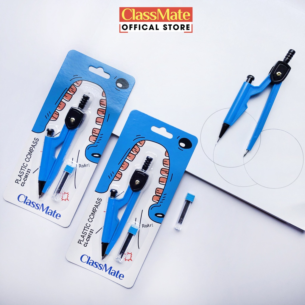 Compa Chì Kim CLASSMATE Thiết Kế Đơn Giản, An Toàn Cho Bé Vẽ Hình CL ...
