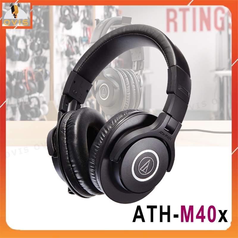 Audio Technica ATH-M40X Tai Nghe Kiểm Âm Cho Studio Shopee
