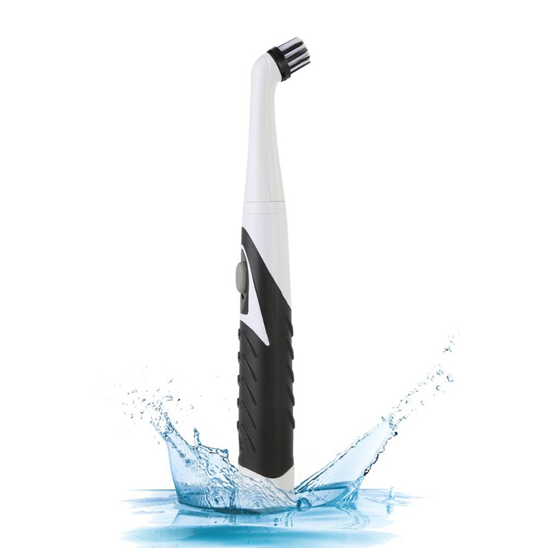 In 1 Electric Sonic Scrubber Cleaning Household Cleaner With 4 Brush Heads Brew