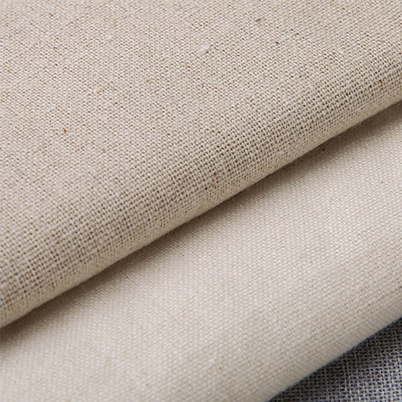 Tự Nhiên Màu Trơn Cotton Và Vải Lanh May Tự Làm Vải Cho Túi Bảo Quản Gối Nền 0.5 Mét W300022