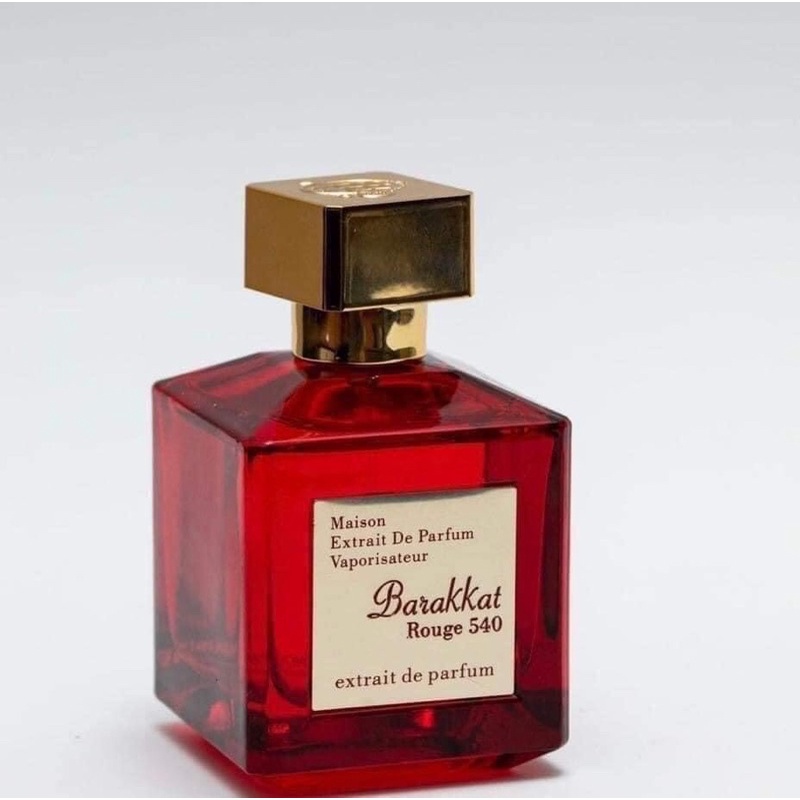 Nước Hoa Dubai Maison Vaporisateur Barakkat Rouge 540 Extrait De Parfum 100ml