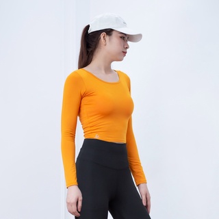 Áo thể thao Gladimax Croptop Dài Tay hỗ trợ tập luyện yoga, gym,... hiệu quả