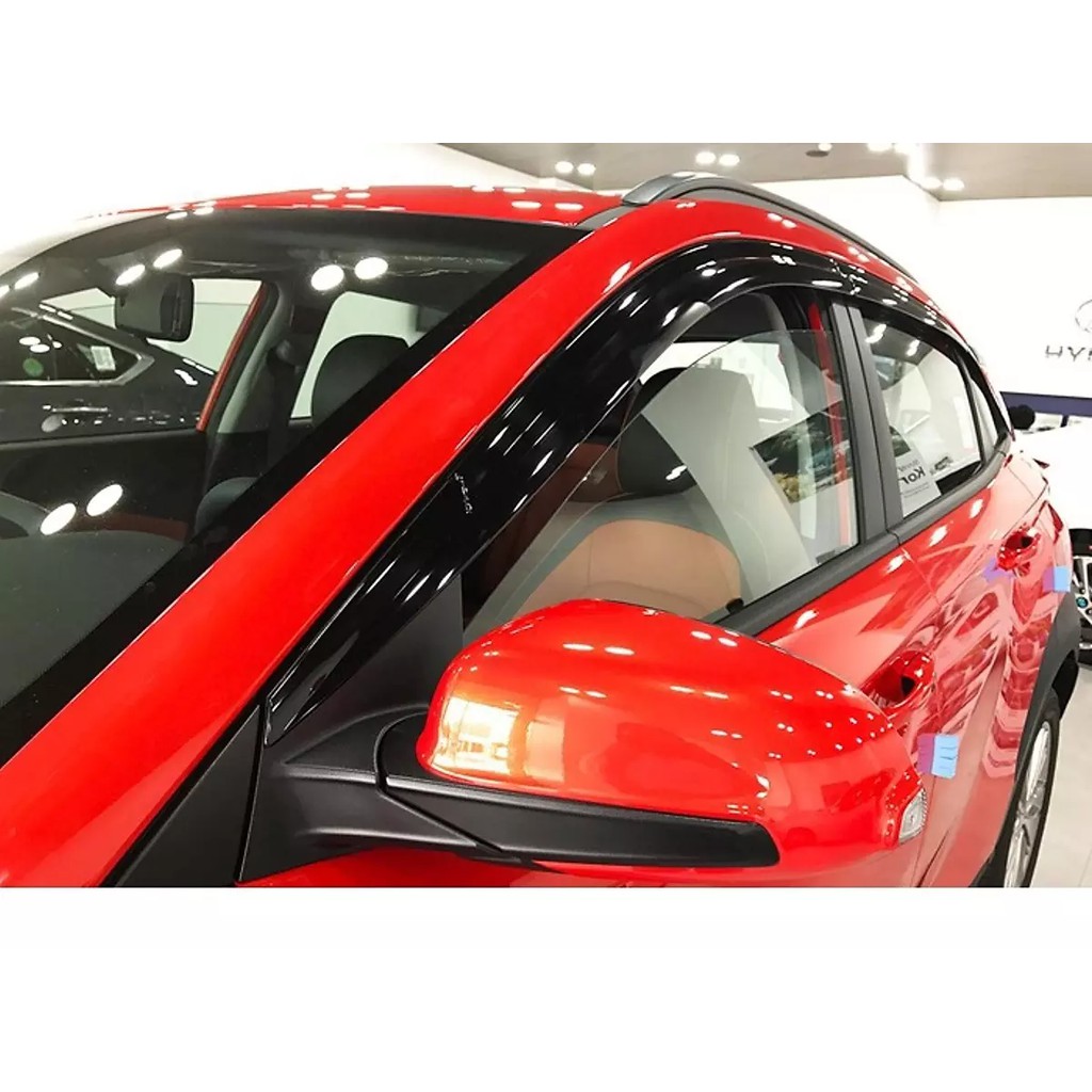 Vè che mưa NHỰA ĐEN xe Hyundai Kona đời 2018 - 2025