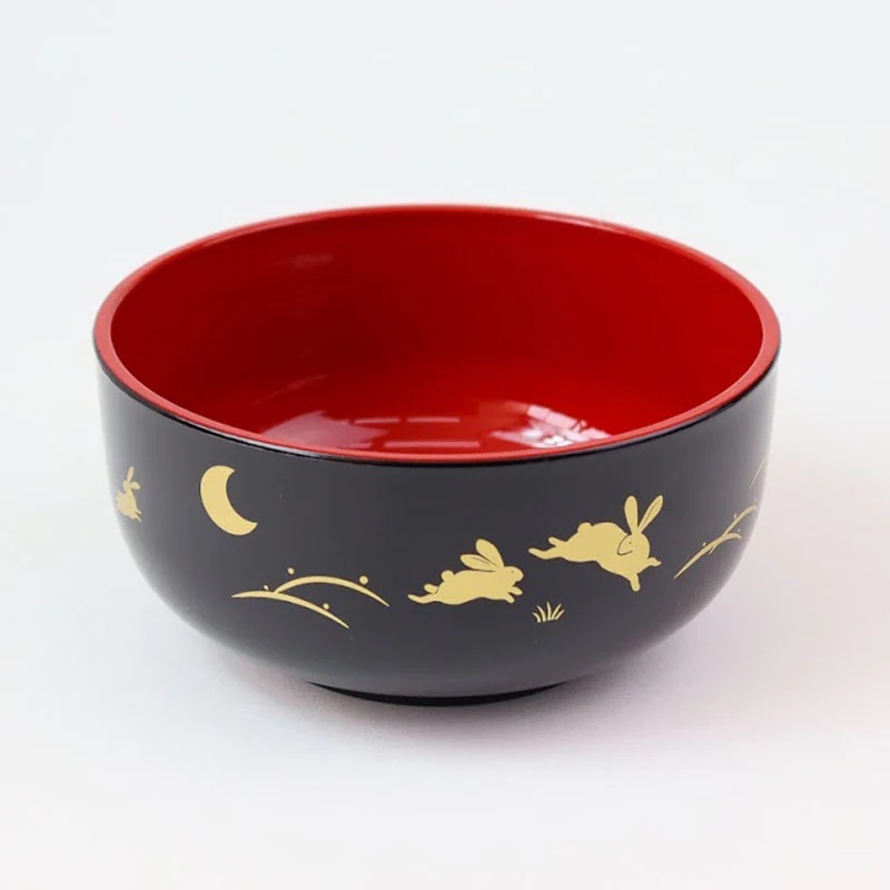 Daiso Chén Thỏ Đen Rabbit China Bowl Black | Shopee Việt Nam