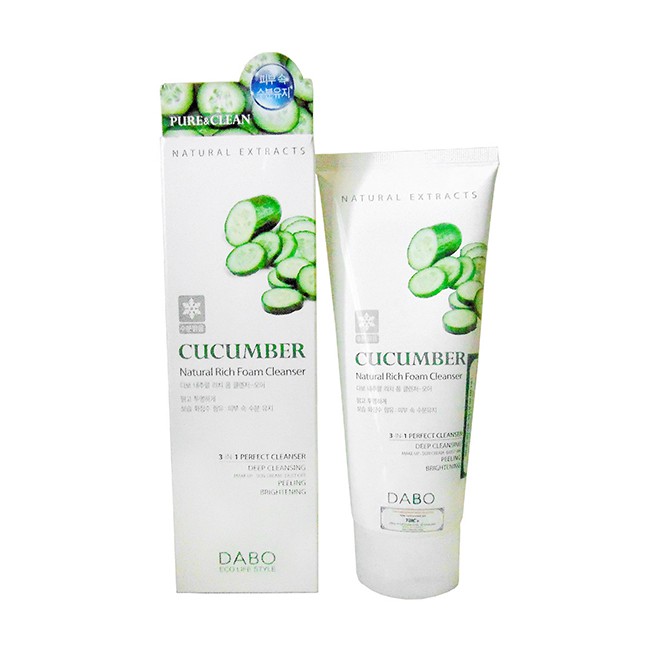 Ảnh Hàng Chính Hãng - Sữa Rửa Mặt Trắng Da Xoá Xạm Collagen Dabo Hàn Quốc 180ml ( MẪU MỚI) 3