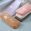 Hộp đựng bút, túi đựng bút lông xù chân mèo xinh Meow dễ thương