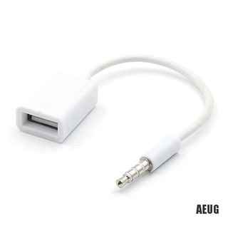 Dây Cáp Chuyển Đổi Âm Thanh Aux Giắc Cắm 3.5mm Sang Usb 2.0 Chuyên Dụng Cho Mp3 Xe Hơi