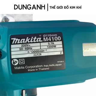 Máy cắt gạch Kim Khí Dung Anh, máy cắt gỗ Makita M4100B chính hãng bảo hành 12 tháng