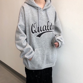 Áo Hoodie Nỉ Bông Tay Dài Túi Bụng Unisex Quality Kèm Clip Cận Chất