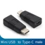 Btsg Điện Thoại Thông Minh Đa Năng Máy Tính Bảng Adapter Mini USB Nữ Sang Loại C Nam Màu Đen