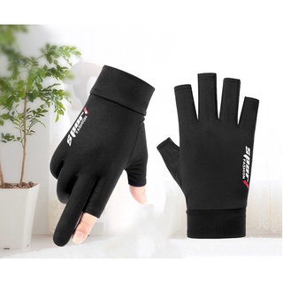 Găng tay cotton mát mẫu 1 thoáng mát, chống nắng chống trượt