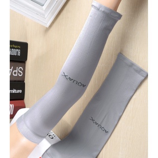 COMBO 2 ĐÔI Găng Tay Chống Nắng, Ống Tay Chống Nắng Aqua XHI 88242
