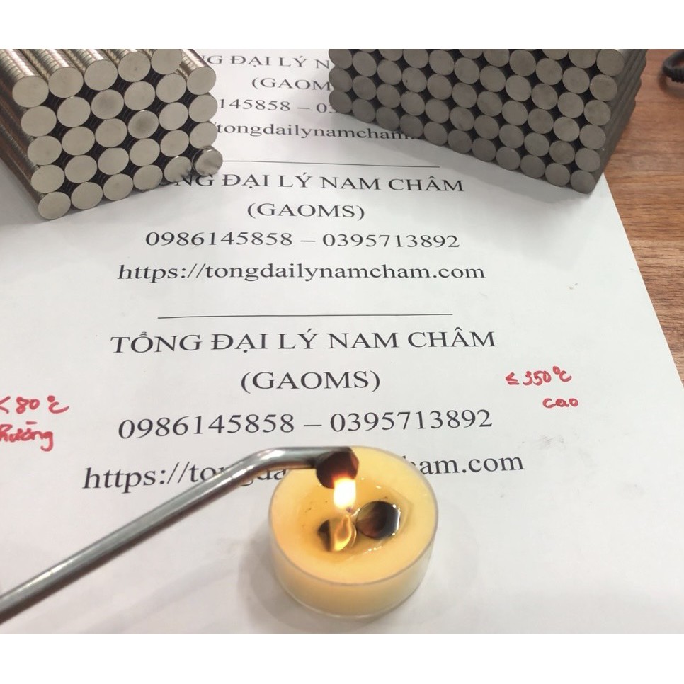 Bộ 20 viên nam châm chịu nhiệt 4x1mm, nhiệt độ sử dụng lên đến 350 độ C. |  Shopee Việt Nam
