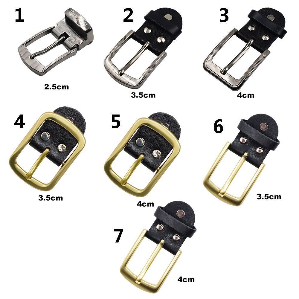 NKSFX Khóa Thắt Lưng 2.5 / 3.5 / 4 cm Đầu Thắt Lưng Nam Phụ Kiện Da Thật