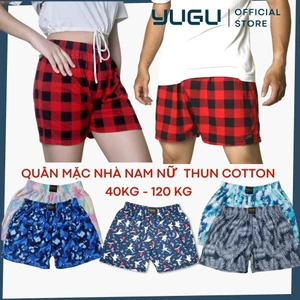 Quần đùi nam nữ, quần short thun cotton co dãn, thoáng mát phù hợp mặc nhà, đi dạo, tập gym.
