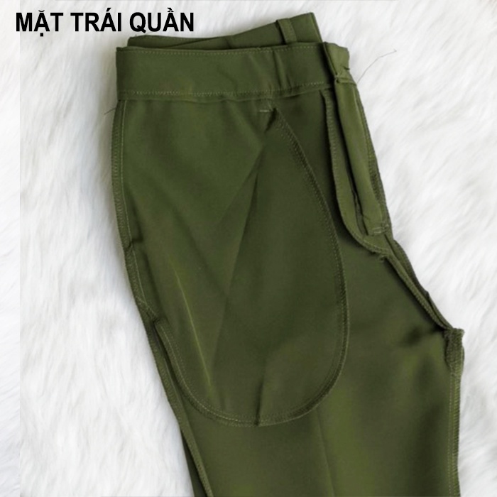 Ảnh GOTI Quần Tây Nữ Công Sở Cao Cấp Cạp Vừa Dáng Đứng Kiểu Hàn Quốc Nhiều Màu 4