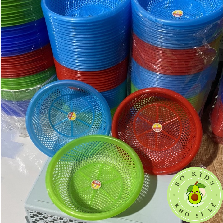 COMBO 5-10-20 Rổ đựng hoa quả nhựa Việt Nhật (3250) Rổ rửa rau, rổ nhựa ...