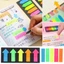 GREA 100 Tờ Memo Pad Dấu Trang Nhãn Văn Phòng Phẩm Điểm Chìa Khóa Mới Lạ Paster Sticker