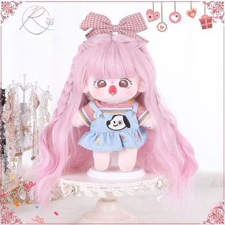 [SẴN] Tóc giả cho doll 2cm - Wig tóc cho búp bê bông 20cm TG2