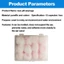 IAPPORTUNIA 2 / 4 / 6 / 12 / 20 CÁI Nút tai Cotton sáp, Nút tai có thể tháo rời mềm, Quà tặng khi ngủ ngáy Sáp cách âm Giảm tiếng ồn Nút tai Unisex