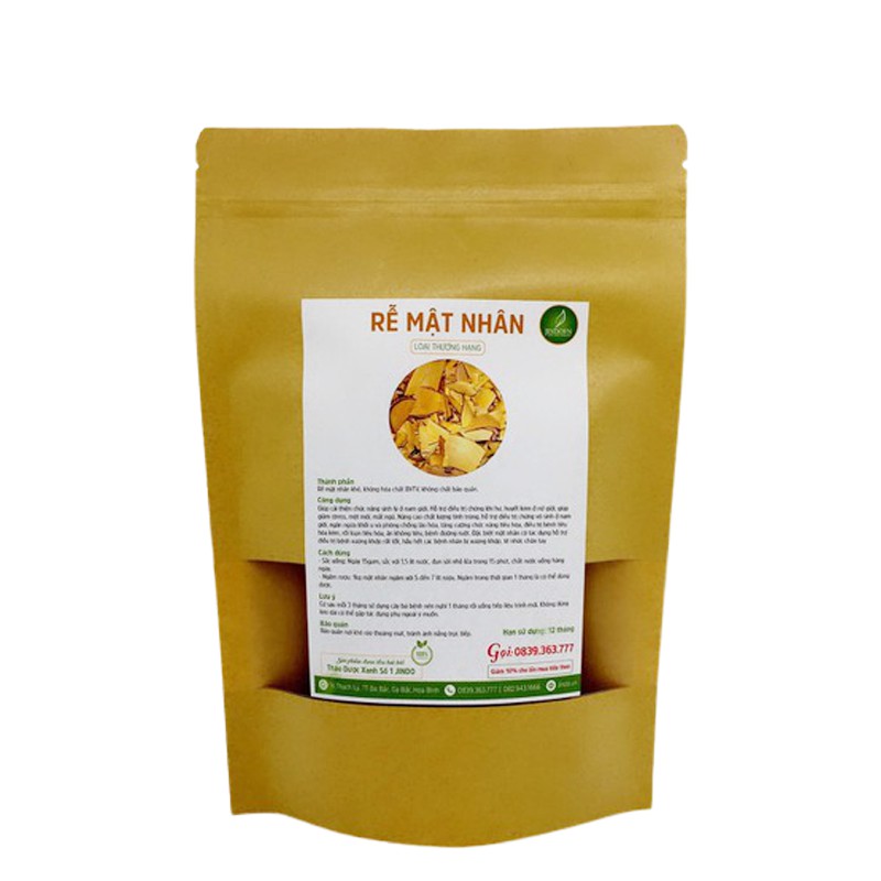 [Mã BMTTC60K giảm đến 60K đơn 50K] Rễ mật nhân thượng hạng JINDO 1kg hỗ trợ cho si.nh l.ý nam