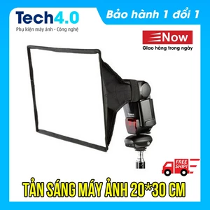 TẢN SÁNG FLASH SOFTBOX NHỎ 20X30 VẢI HẠT MƯA
