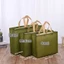 Túi Tote không dệt DAYBREAK DIY Túi xách chống nước có thể tái sử dụng Ecobag