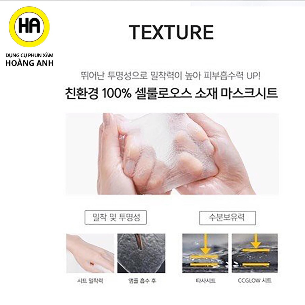 MẶT NẠ HÀN QUỐC_CC GLOW_ CHỐNG LÃO HÓA_TẾ BÀO GỐC_DCPXHOANGANH