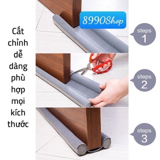 Combo 2 Thanh Xốp Chèn Khe Cửa Ngăn Bụi Chống Ồn