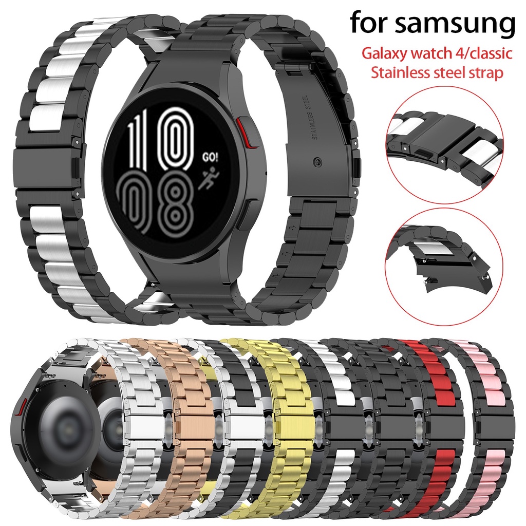 Dây Đeo Inox Yifilm 20mm Cho Đồng Hồ Thông Minh Samsung Galaxy Watch 4 44mm 40mm Samsung Galaxy