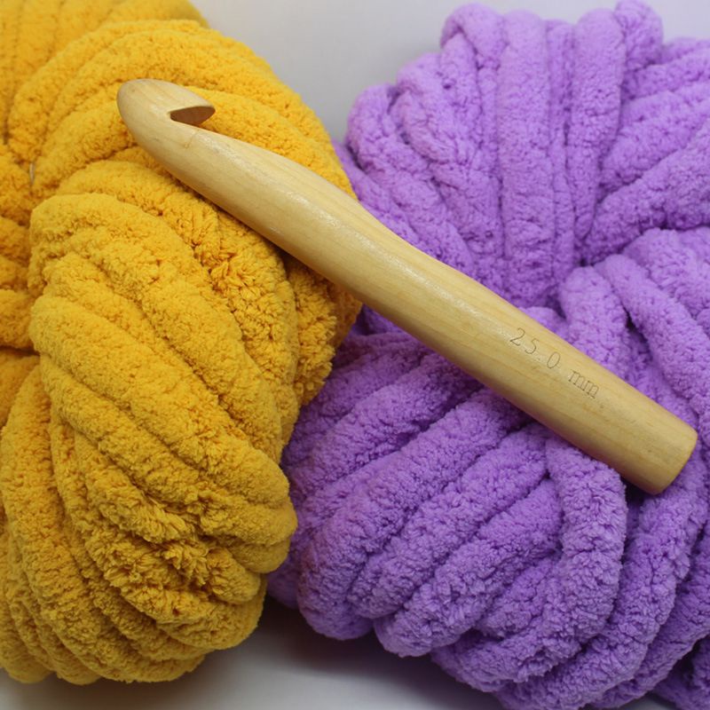 Sợi chăn Chenille mịn 250g Siêu đan DIY Đồ dùng làm quần áo