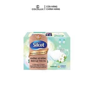 Bông Tẩy Trang Silcot Nhật Bản Cao Cấp (66 miếng) [COCOLUX]