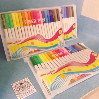 Set 20 bút Fiber pen Colorkit 🌻 hợp trang trí, planner, bullet journal 🐻💕 có thể viết nét thanh - nét đậm cho hssv, vp
