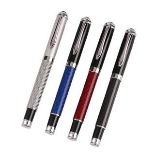 Bút Bi Mực Đen Vỏ Sợi Carbon