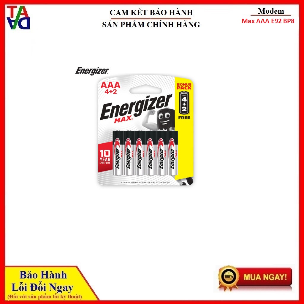 ENR Max Plus E92 AAA BP8 6+2 Free - 3