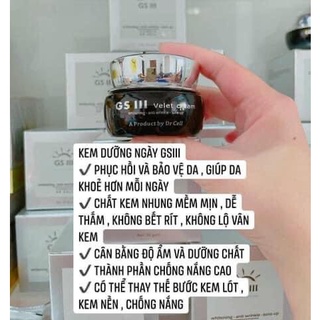 Kem Face Dưỡng Da Ban Ngày GSIII, Chống Nắng Nâng Tone Dr Cell 30g