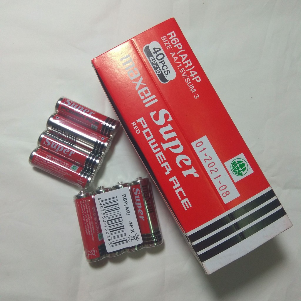 4 VIÊN Pin AA Maxell | Shopee Việt Nam