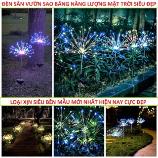 ĐÈN NĂNG LƯỢNG MẶT TRỜI SAO BĂNG TRANG TRÍ SÂN VƯỜN BAN CÔNG LOẠI XỊN SIÊU ĐẸP BỀN