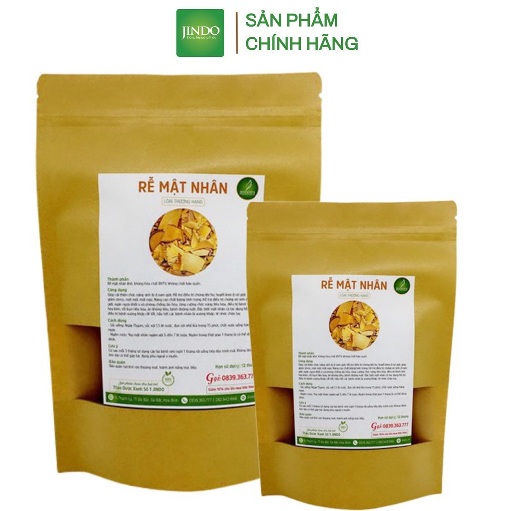[Mã BMTTC60K giảm đến 60K đơn 50K] Rễ mật nhân thượng hạng JINDO 1kg hỗ trợ cho si.nh l.ý nam