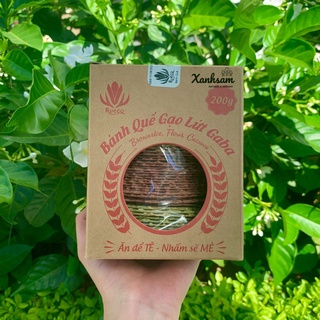 Bánh Quế Gạo Lứt Gaba Rueco 200g - XanhSam Natural & Organic