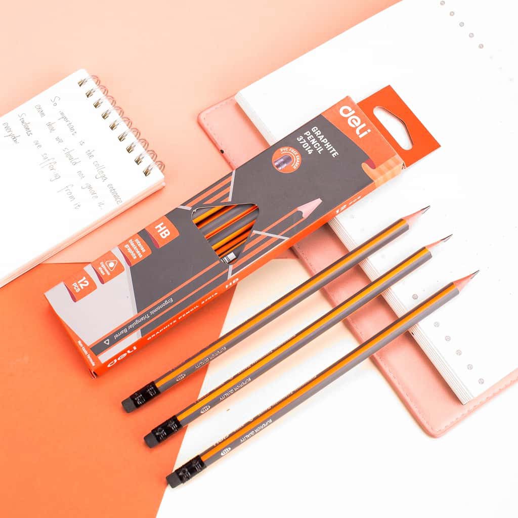 Ảnh Bút chì 2B Deli 37013 - (Combo 5 cây) 3