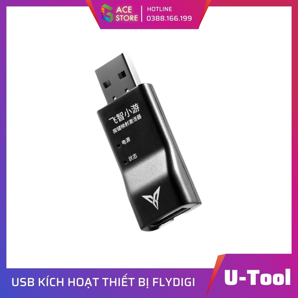 Flydigi U-Tool USB kích hoạt thiết bị