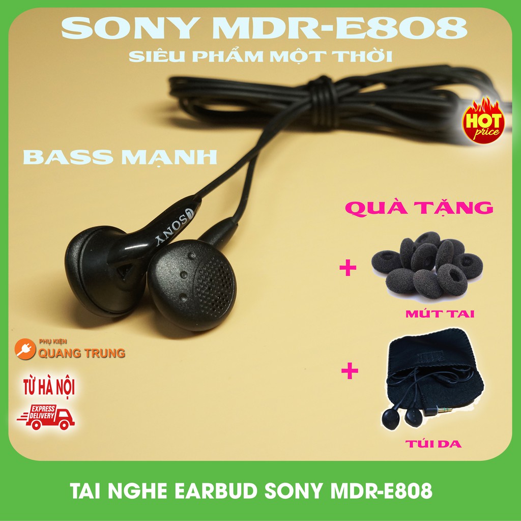 Tai nghe Sony MDR E808 E804 E808 si u c si u c si u bass T ng