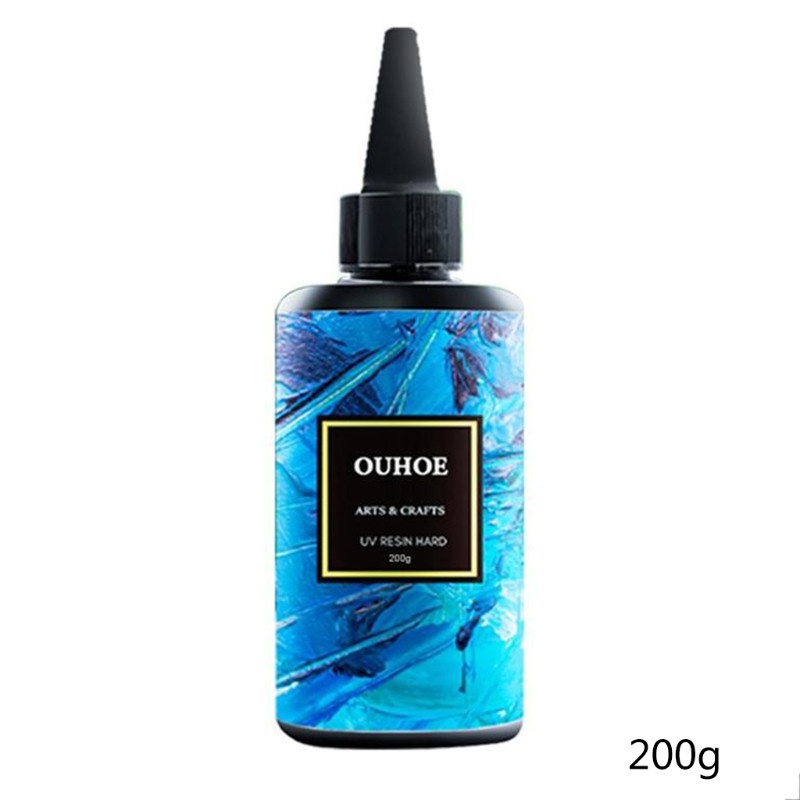 Keo uv gel cứng 30 / 100 / 200g thủ công cho đồ trang sức