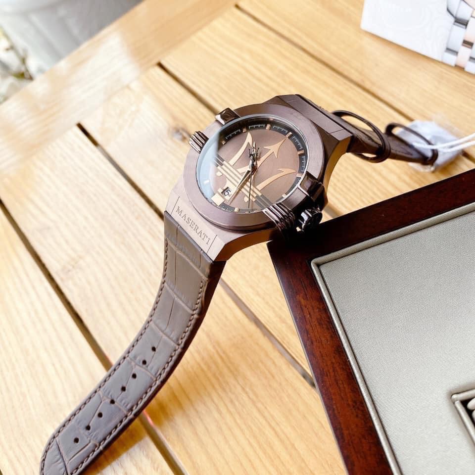 ng H Nam Maserati Potenza Brown Mens R8851108011 Shopee Vi t Nam