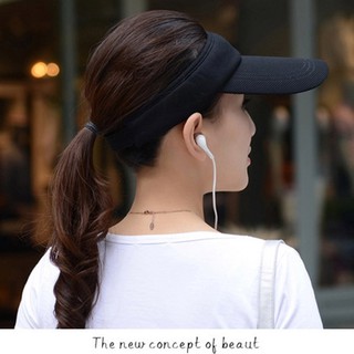Mũ lưỡi trai nửa đầu Visor lưỡi dài