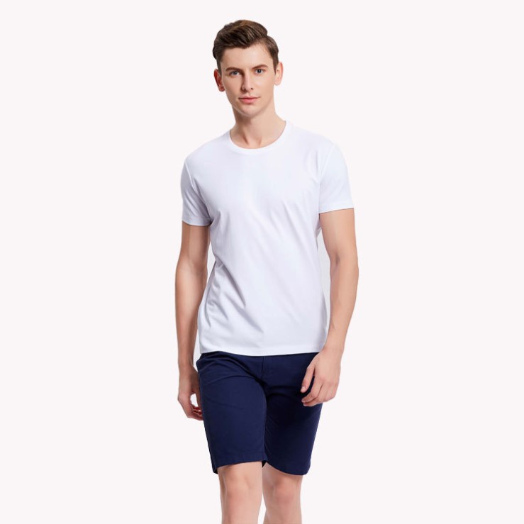 Mô tả Áo Lót Nam Dệt Kim Đông Xuân Vicci Màu Trắng, Vải Cotton Mềm Mịn, Co Giãn, Thấm Hút Mồ Hôi, Siêu Thoáng Mát - 1
