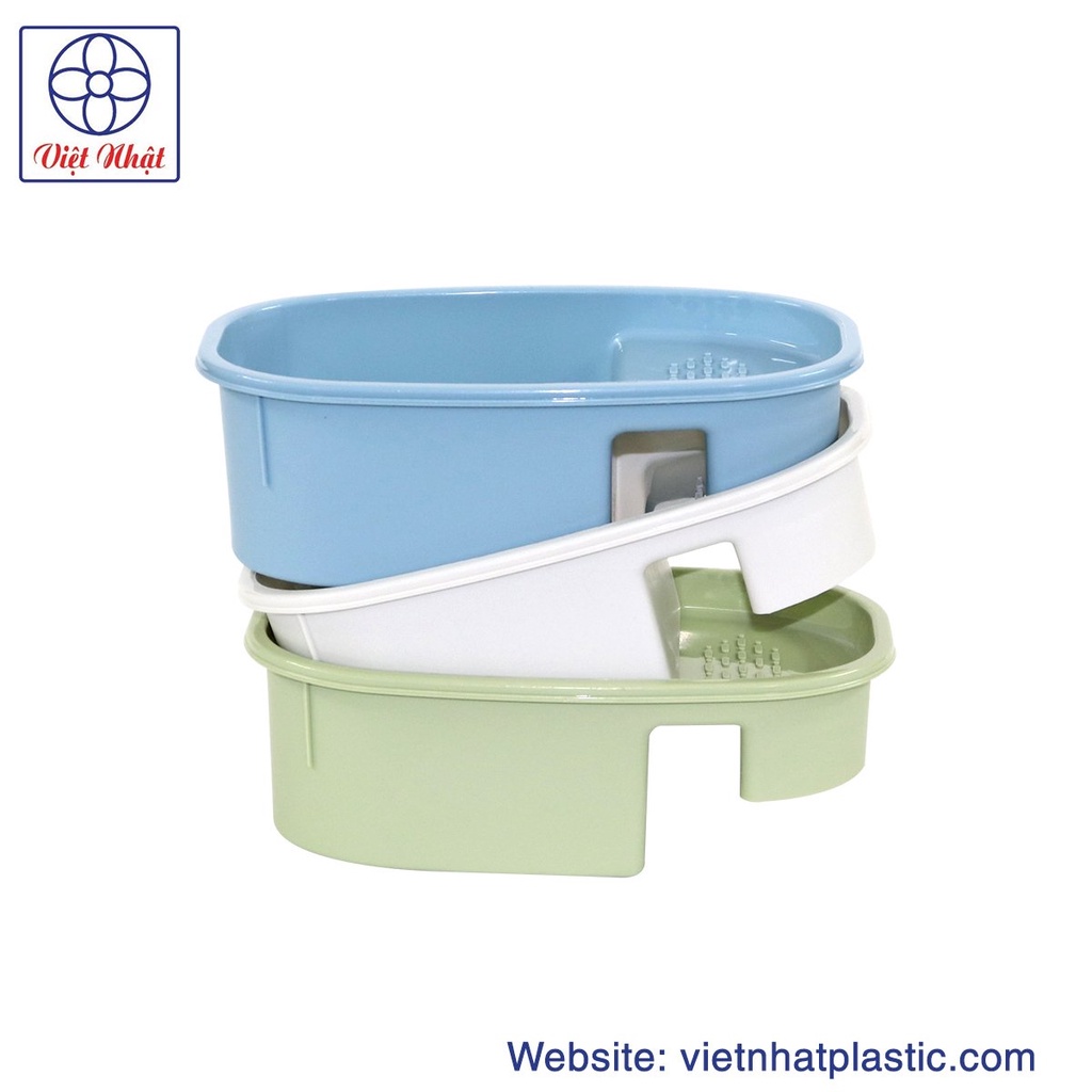 Khay lọc rác nhựa treo bồn rửa bát NO 5755 nhựa Việt Nhật aladanh-net-vn